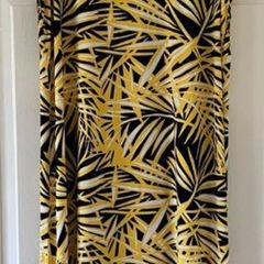 Ladies Black&Yellow Sun Dress
