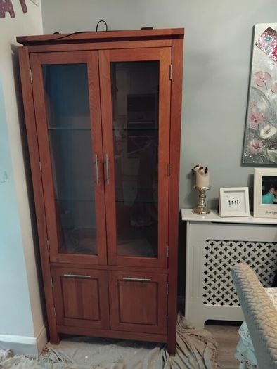 solid wood display