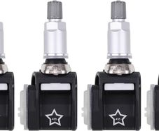 Pack of 4 Front and Rear Left and Right TPMS Tyre Pressure Sensor for BMW 3 5 6 7 Series G20 G80 G28 G21 G81 G30 G31 F90 Mercedes A B E Class W177 V177 W247 W213 S213 C238 A238 Sprinter B907