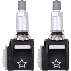 Pack of 4 Front and Rear Left and Right TPMS Tyre Pressure Sensor for BMW 3 5 6 7 Series G20 G80 G28 G21 G81 G30 G31 F90 Mercedes A B E Class W177 V177 W247 W213 S213 C238 A238 Sprinter B907