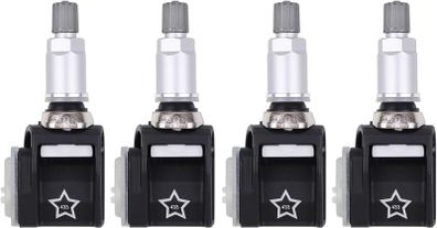 Pack of 4 Front and Rear Left and Right TPMS Tyre Pressure Sensor for BMW 3 5 6 7 Series G20 G80 G28 G21 G81 G30 G31 F90 Mercedes A B E Class W177 V177 W247 W213 S213 C238 A238 Sprinter B907