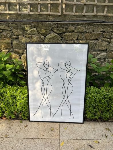 Minimalist art prints set of 2 by DESENIO