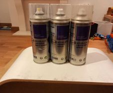 Nitorlack Cans for guitar/bass body (primer, colour and clear) - nitro 400ml cans
