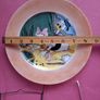 2 x Vintage ORIGINAL Hutschen Reuther Porcelain  Plates Walt Disney Cartoon  Animation  1972 Image 8