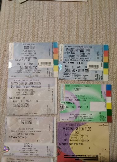 Ticket  Stubs