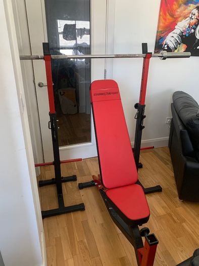 117.5kg Complete Olympic Home Gym Package