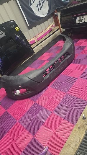 Mk8 ford transit front bumper and grill