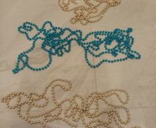 Christmas decoration beads