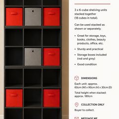 Cube shelving unit