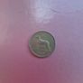 Old 1961 Irish 6 pence coin Image 7