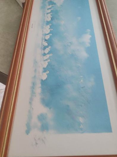 Lovely Framed Print Of Consort Pictures & Mirrors Imperial Collection Subject Wait For Me