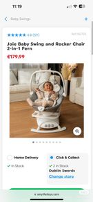 Baby Swing and Rocker