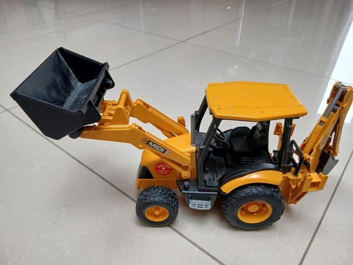tractor and digger