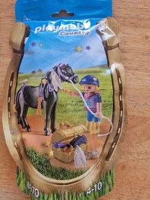 BRAND NEW Playmobil Country 6970 Collectable Groomer with Star Pony