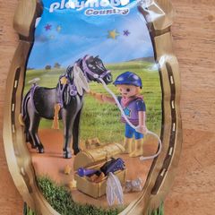 BRAND NEW Playmobil Country 6970 Collectable Groomer with Star Pony