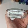 164 - Vintage Clear Glass Decorative Collectible Hennessy Bottle Image 3