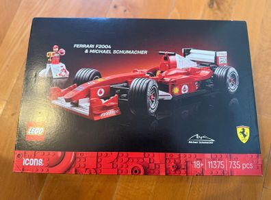 LEGO Icons 11375 Ferrari F2004 & Michael Schumacher - Brand New