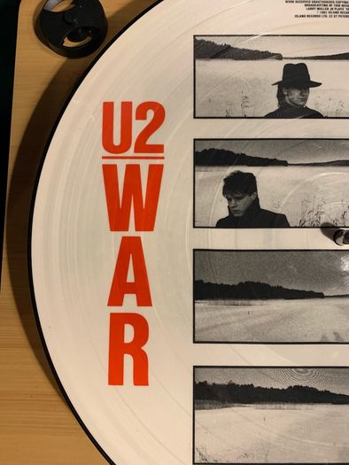 U2 - War Original 12" Vinyl Picture Disc 1983