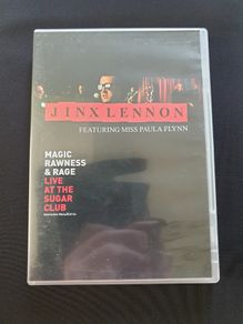 Jinx Lennon 2009 DVD Magic Rawness and Rage Live at the Sugar Club Paula Flynn