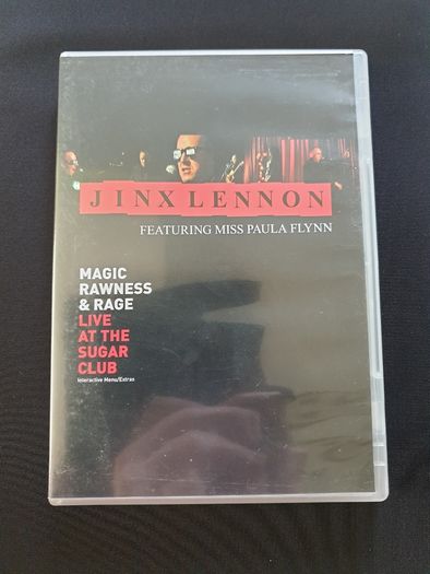 Jinx Lennon 2009 DVD Magic Rawness and Rage Live at the Sugar Club Paula Flynn