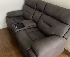 Reclining cinema sofa