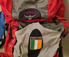 backpack Osprey Atmos 50 & berghouse rain cover