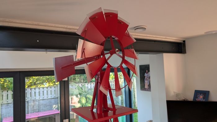 Garden windmill ornament