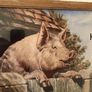 Large Harris Bacon Advertising Print Sign Image 5