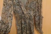 Printed dress size 8