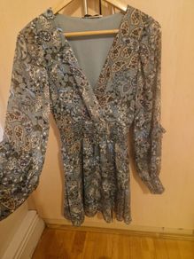 Printed dress size 8