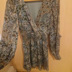 Printed dress size 8