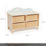Tenderleaf Bunny Storage Unit for Kids Image 4