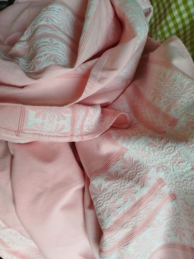 Vintage Pink Table Cloth