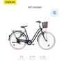 City bike elops 520 low frame - blue Image 3