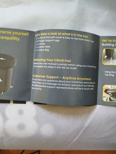 Clim8 90cm XL Portable Ice Bathx,BRAND NEW / Never Used