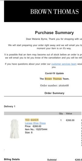 Ted Baker dress
