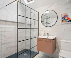 Crittal Shower Panels