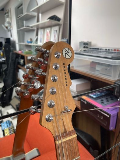 Reverend Double Agent OG PLUS No Drill Bigsby B5 Excellent Condition