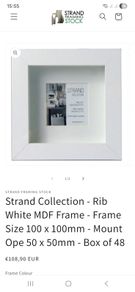 10cm Square box frames