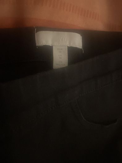 skinny jeans women black size 10'H and M
