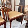 Pair of Vintage Hepplewhite-Style Carver Chairs Image 5