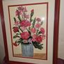 Signed painting - Flowers Image 4