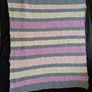 Large Hand-knitted Toasty Baby Blanket Image 2