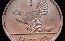 [#2650] - Ireland 1943 | Irish 1d | Irish 1 Penny | KM.11 | High Grade