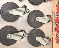 10 swivel castor wheels