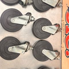 10 swivel castor wheels