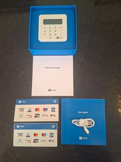 Sumup card machine.