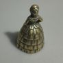 BELL - Brass - Crinoline Lady Image 2