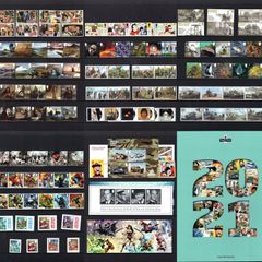 2021 Great Britain Commemorative Stamps Year Pack (includes 6 image showing contents)