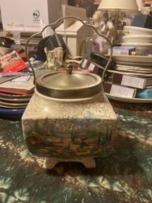 1930s biscuit barrel free postage